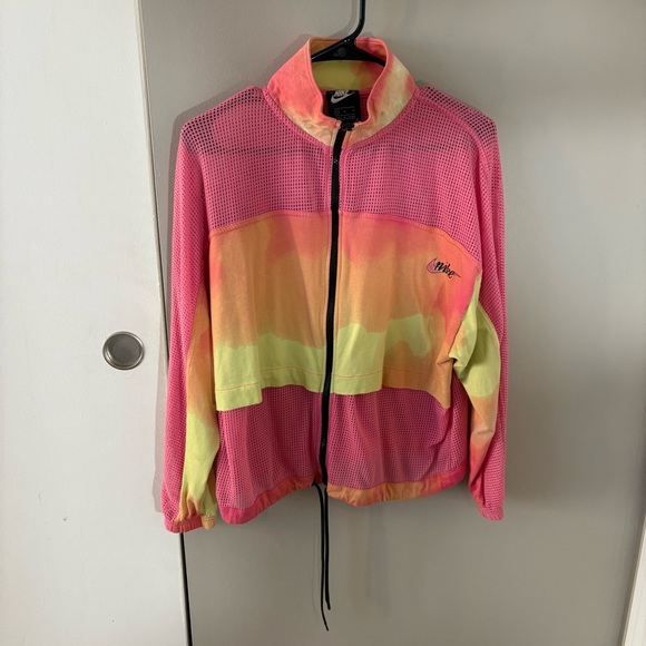 Nike Jackets & Blazers - Nike Vintage Colorful Full Zip Jacket RARE